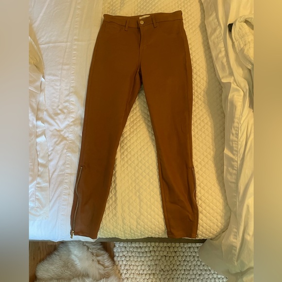 Sabine High-Rise Ankle Coated Skinny Jeans sz 27 color fawn worn twice. - Picture 4 of 10